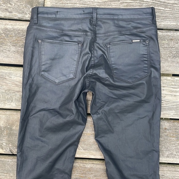 Zara Woman Faux Leather Pants - Picture 7 of 8